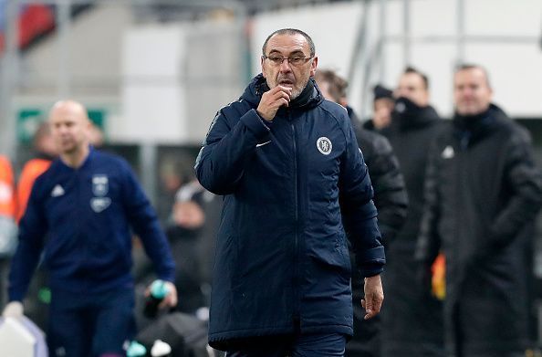 Maurizio Sarri is in search of a striker