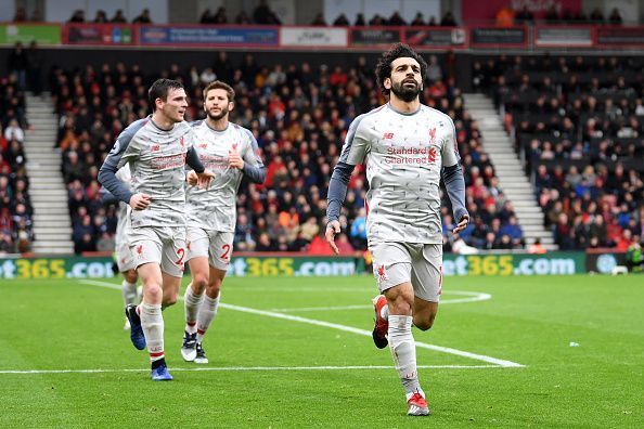 Salah bagged a brilliant hat-trick against AFC Bournemouth on Gameweek 16