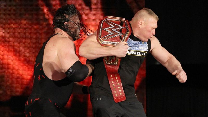 The Big Red Monster has been easily dispatched by Brock.