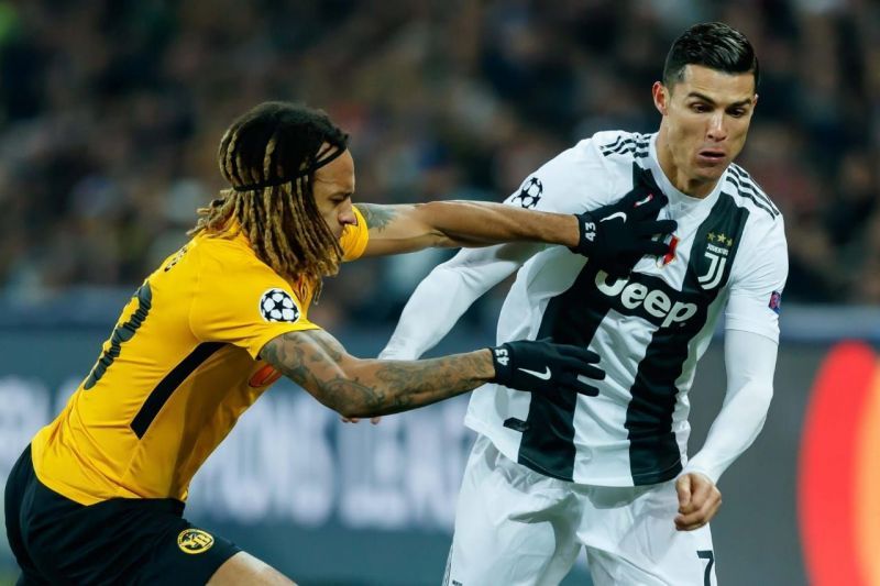 Ronaldo looked out of colours against Young Boys