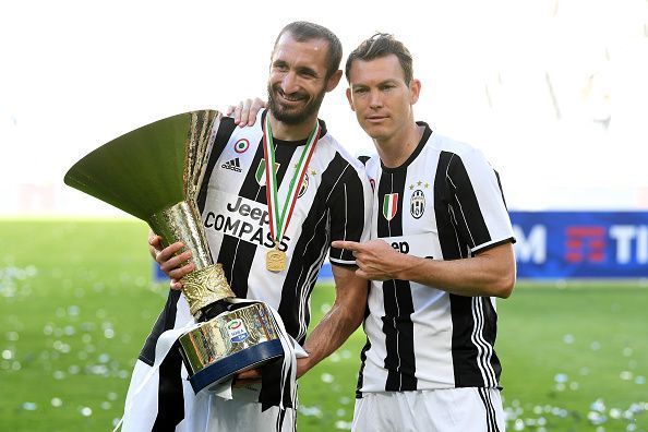 Lichtsteiner won numerous trophies in Turin