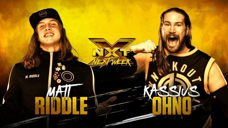 Matt Riddle and Kassius Ohno will lock horns in a big rematch next week!