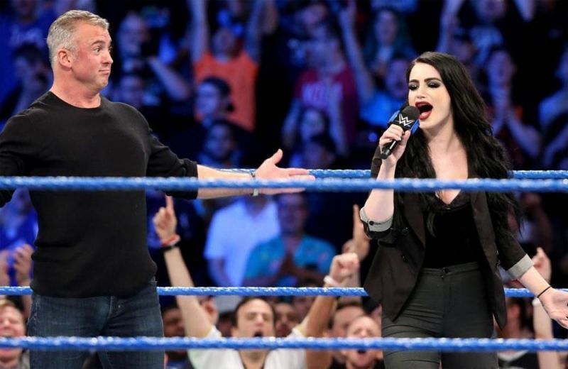 Shane McMahon and Paige