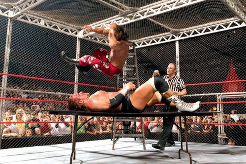 Shawn Micheals vs Triple H at Bad Blood 2004