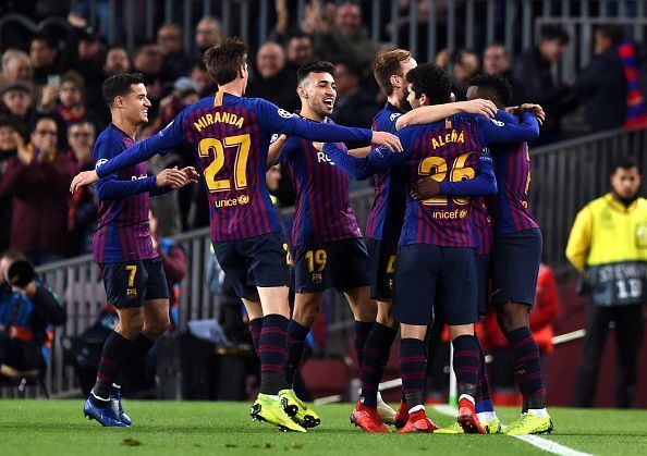 Barcelona were looking to continue their unbeaten run on home turf