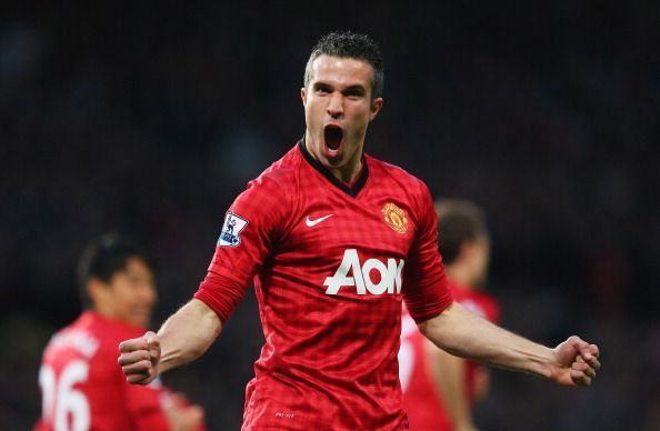 Van Persie won the league with the Red Devils