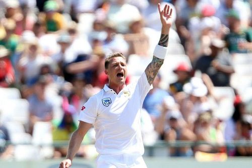 Dale Steyn dismissed Fakhar Zaman to overtake Shaun Pollock's tally of 421 test wickets