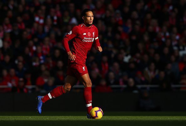Van Dijk has been a colossus at the back for the Reds