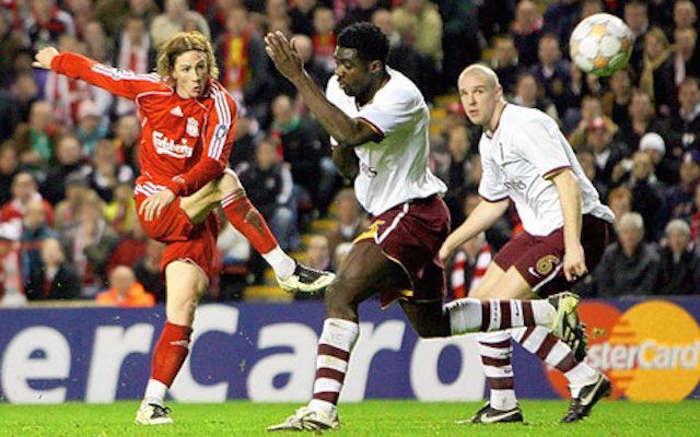 One of the greatest European nights at Anfield.