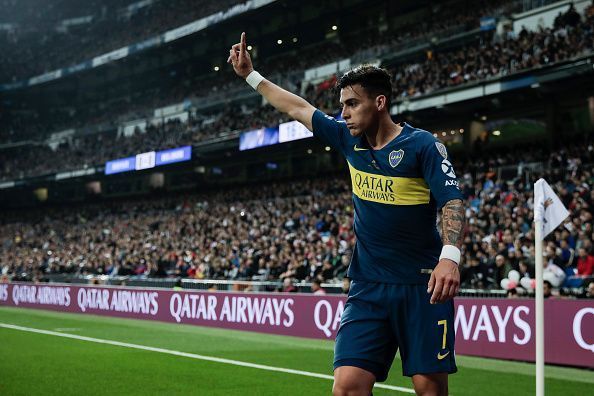 22-year-old Cristian Pavon plays for Boca Juniors