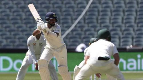 Cheteshwar Pujara batted brilliantly and anchored India's innings 