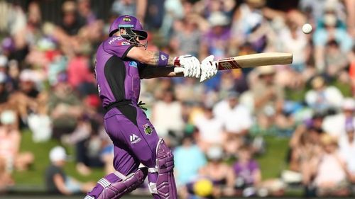 Matthew Wade in action against the Melbourne Stars