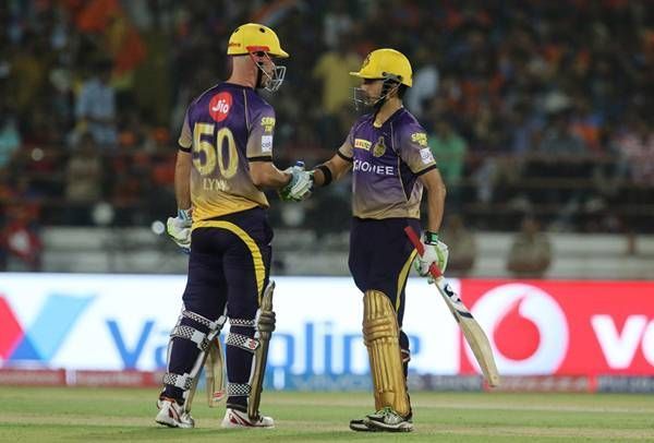 Gautam Gambhir and Chris Lynn