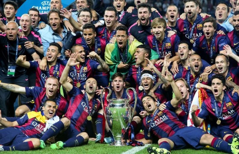 Barcelona last won the Champions League under Luis Enrique in 2014-15