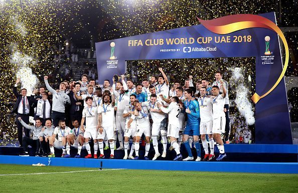 Real Madrid won the FIFA Club World Cup for the third time in a row