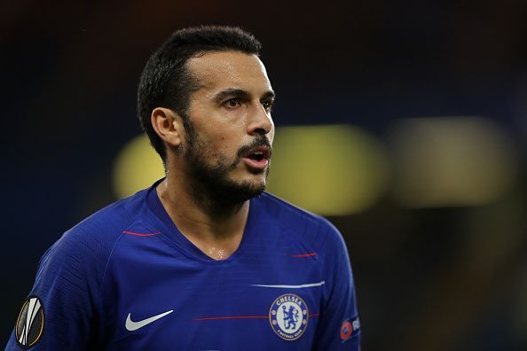 Pedro lost possession quite a few times, owing to the pressure