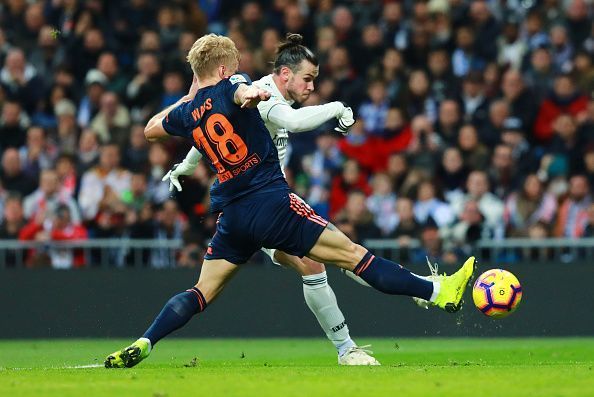 Bale failed to convert two good opportunities in the first half