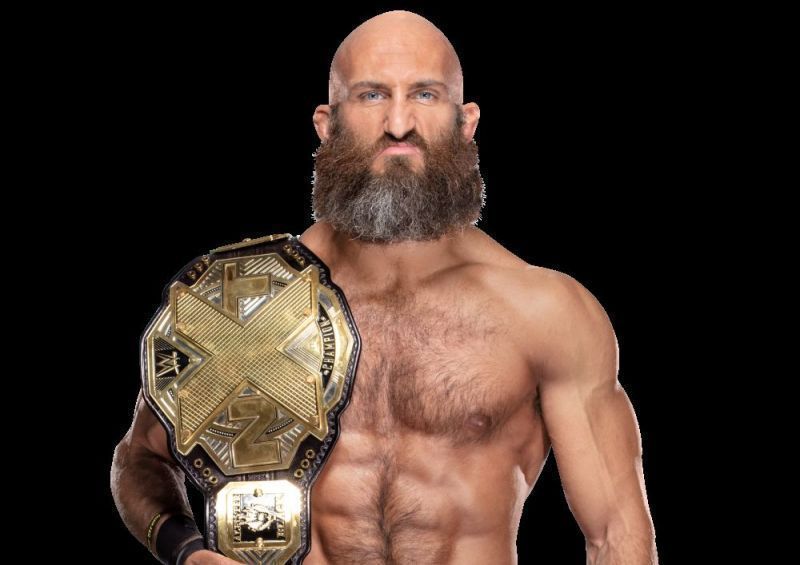 Tommaso Ciampa as NXT champion.