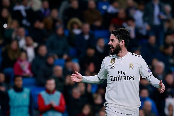 Isco was booed by his own fans