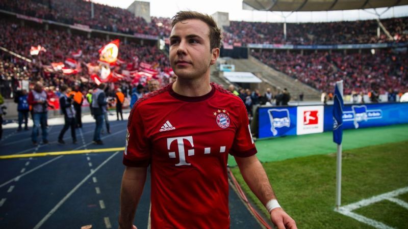 Gotze returned to Borussia Dortmund in 2016