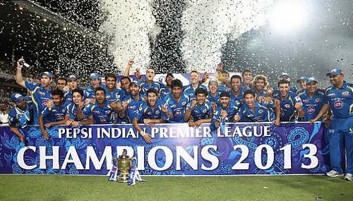 Mumbai Indians were crownedÂ as the IPL 2013 champions