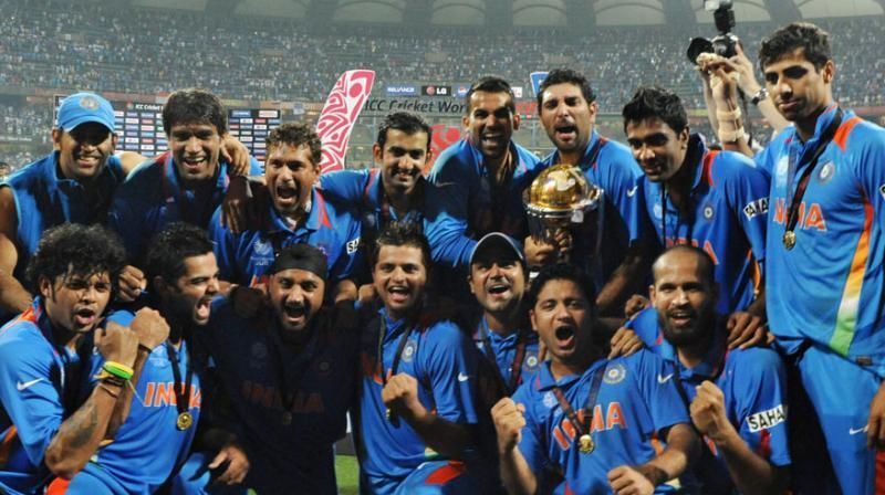 The most memorable moment for an Indian cricket fan - India winning the World Cup in 2011