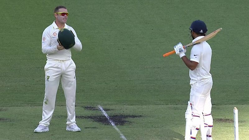 Rishabh Pant and Marcus Harris involved in a funny chat on day 4