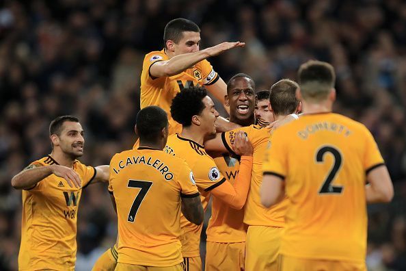 Wolves stunned Tottenham at Wembley Stadium