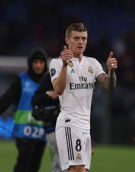 Kroos has been absent since Madrid&#039;s victory over Roma in the Champions League.