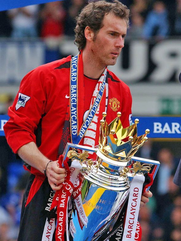Blanc played for Manchester United from 2001 to 2003.