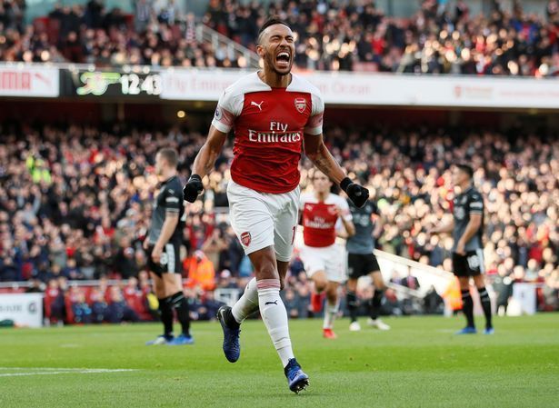 Aubameyang was brilliant against Burnley