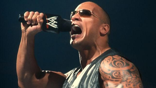 The Rock brought out a new side to himself in 2003