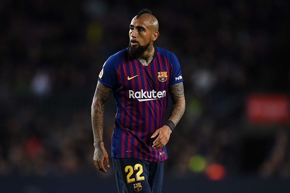 Vidal has secured the starting berth recently