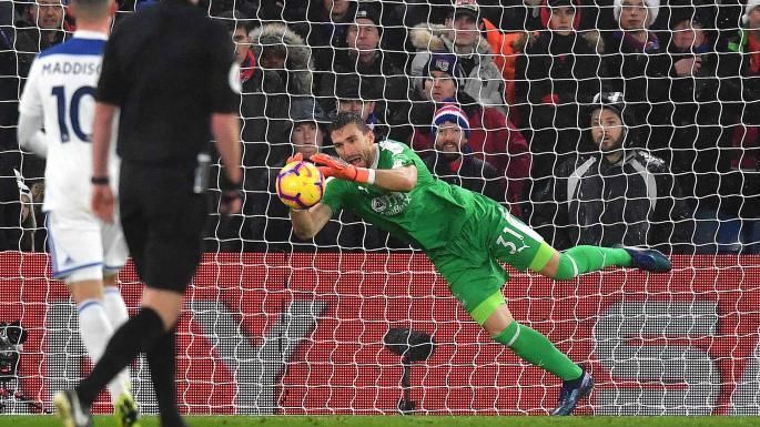 Guaita has had 1 clean sheet in 4 games for Palace so far.