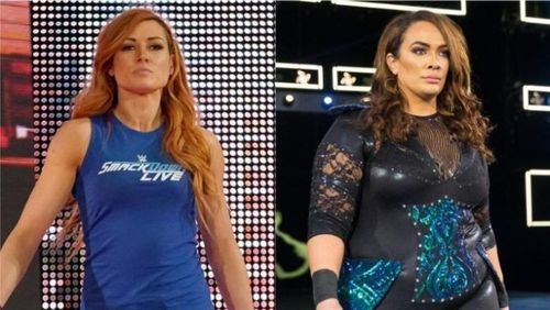 Becky Lynch and Nia Jax