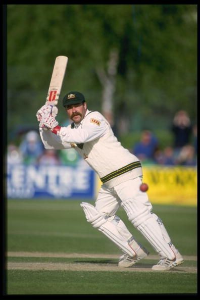 David Boon of Australia batting