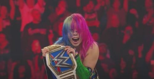 Asuka won the SmackDown LIVE women's championship in an outstanding fight