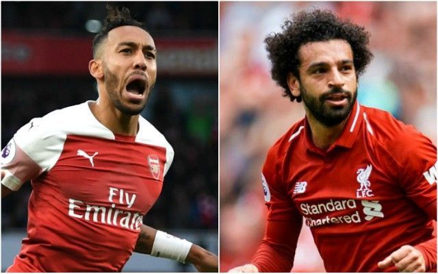 Aubameyang and Salah will go head to head in this critical fixture.