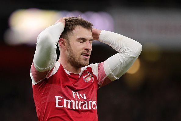 Ramsey couldn&#039;t believe his strike didn&#039;t go in just before the half-time interval