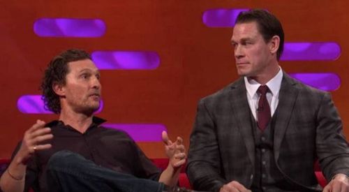 McConaughey is apparently a huge pro-wrestling fan