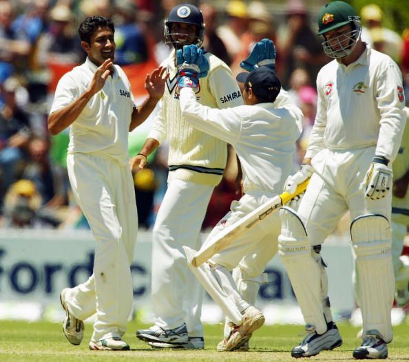 Anil Kumble took three wickets in the same over including Ricky Ponting