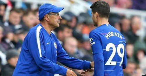 Morata has not been at his best for the Blues this season