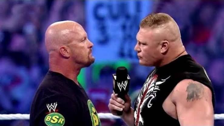 Austin and Lesnar!