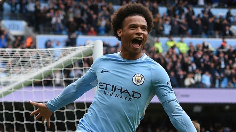 Leroy Sane was impressive for Manchester City.