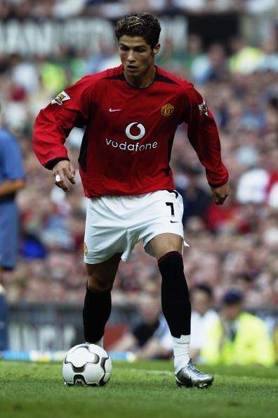 Cristiano Ronaldo of Manchester United