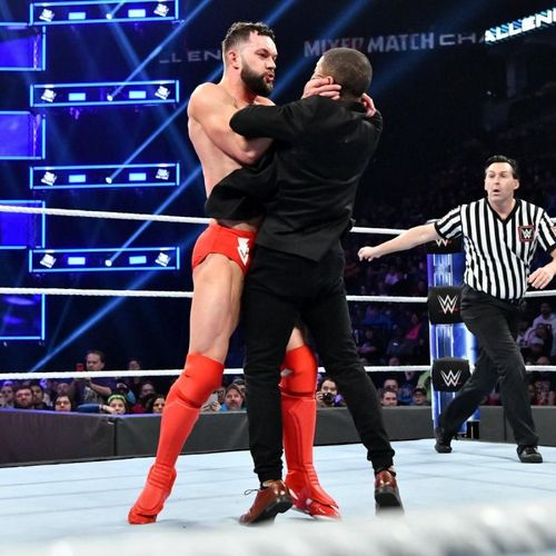 Finn Balor's too sweet moment with Lio Rush