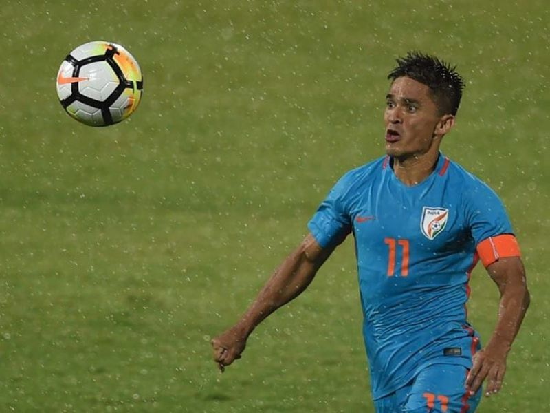 Sunil Chhetri has been in tremendous form all through the year in 2018.