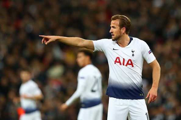 Harry Kane is one goal behind top scorer Pierre-Emerick Aubameyang