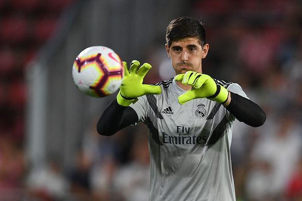 Thibaut Courtois - won the Golden Glove in Russia