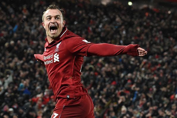 Shaqiri proved to be the match-winner for Liverpool